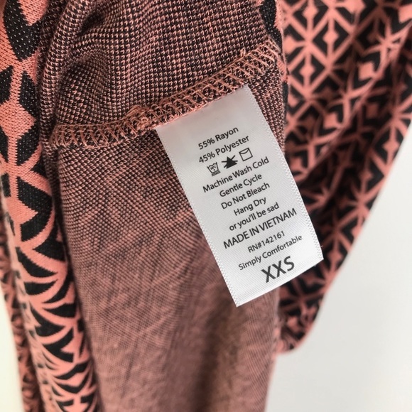 LuLaRoe Carly Swing Midi TShirt Dress #918 - Picture 4 of 6